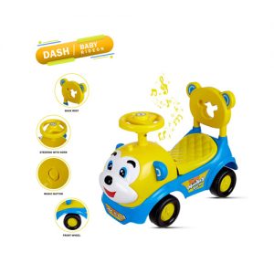 Buy Monkey Ride on and Push Car with Horn for Kids at M Baazar