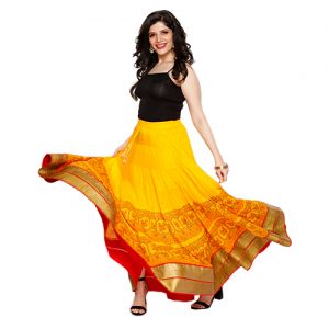 Buy Yellow Skirts at M Baazar